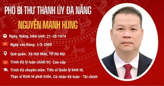 Chân dung tân Phó Bí thư Thành ủy Đà Nẵng Nguyễn Mạnh Hùng