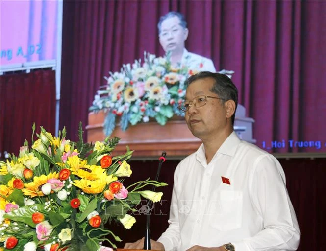 Chánh án Tòa án nhân dân tối cao tiếp xúc cử tri tại Lâm Đồng