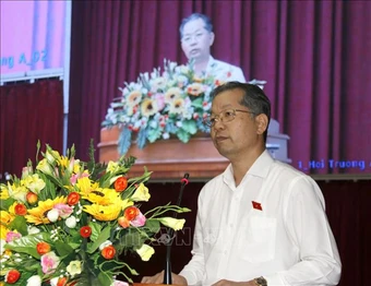 Chánh án Tòa án nhân dân tối cao tiếp xúc cử tri tại Lâm Đồng