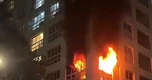 Cháy căn hộ chung cư ở Phú Mỹ Hưng, nhiều người dân tháo chạy
