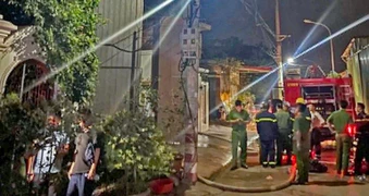 Cháy nhà lúc rạng sáng ở Hà Nội, 1 người tử vong