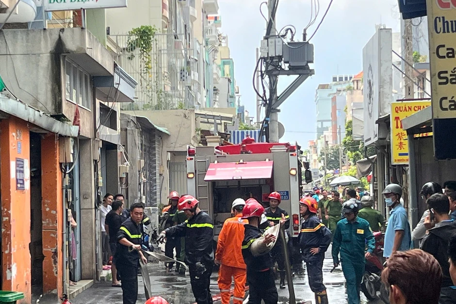 Cháy nhà ở TPHCM
