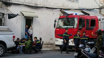 Cháy quán cà phê ở TP HCM, một phụ nữ tử vong