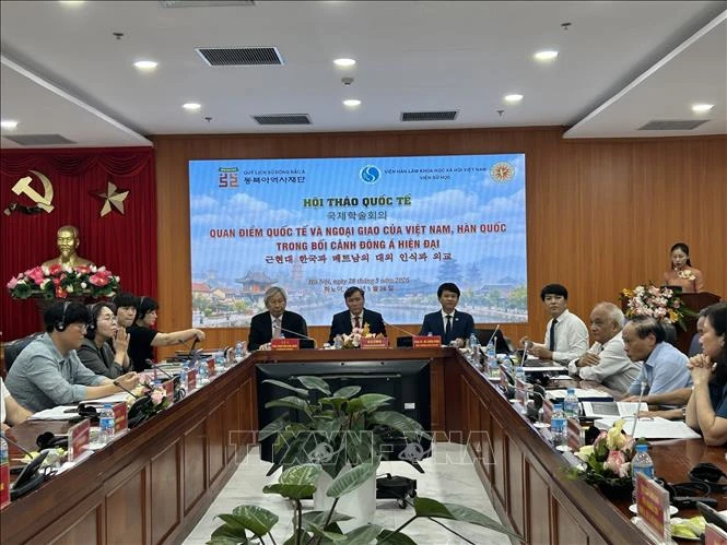 Chia sẻ kinh nghiệm học thuật và thúc đẩy hợp tác nghiên cứu Việt Nam và Hàn Quốc Chia sẻ kinh nghiệm học thuật và thúc đẩy hợp tác nghiên cứu Việt Nam và Hàn Quốc