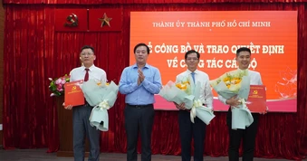 Chủ nhiệm Ủy ban Kiểm tra Thành ủy TP.HCM nhận thêm nhiệm vụ mới