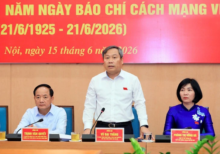 Chủ tịch Hà Nội: Báo chí góp phần củng cố niềm tin xã hội và tạo sự đồng thuận trong nhân dân Chủ tịch Hà Nội: Báo chí góp phần củng cố niềm tin xã hội và tạo sự đồng thuận trong nhân dân