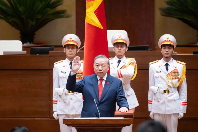 Chủ tịch nước Tô Lâm tuyên thệ và phát biểu nhậm chức Chủ tịch nước Tô Lâm tuyên thệ và phát biểu nhậm chức