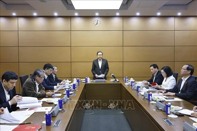 Chủ tịch Quốc hội Trần Thanh Mẫn chủ trì cuộc họp rà soát các công việc chuẩn bị cho Ngày bầu cử Chủ tịch Quốc hội Trần Thanh Mẫn chủ trì cuộc họp rà soát các công việc chuẩn bị cho Ngày bầu cử