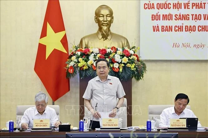 Chủ tịch Quốc hội Trần Thanh Mẫn: Chuyển đổi số thực chất, nâng cao hiệu quả hoạt động của Quốc hội Chủ tịch Quốc hội Trần Thanh Mẫn: Chuyển đổi số thực chất, nâng cao hiệu quả hoạt động của Quốc hội