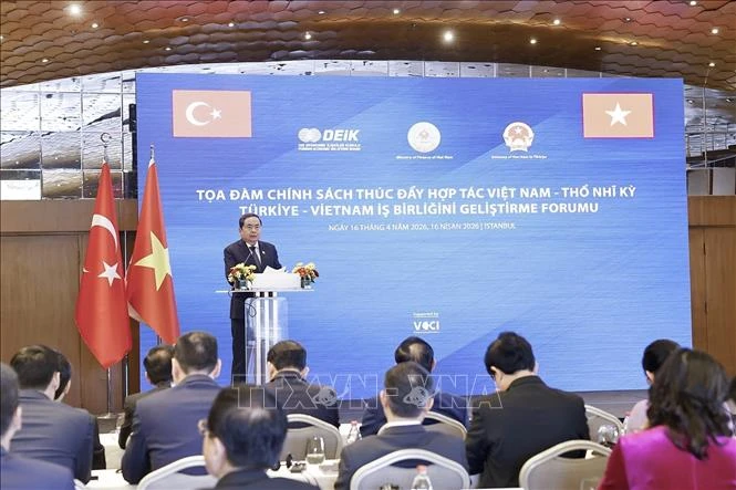 Chủ tịch Quốc hội Trần Thanh Mẫn dự Tọa đàm chính sách thúc đẩy hợp tác Việt Nam - Thổ Nhĩ Kỳ Chủ tịch Quốc hội Trần Thanh Mẫn dự Tọa đàm chính sách thúc đẩy hợp tác Việt Nam - Thổ Nhĩ Kỳ