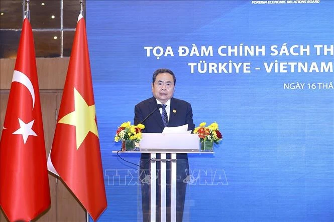 Chủ tịch Quốc hội Trần Thanh Mẫn dự Tọa đàm chính sách thúc đẩy hợp tác Việt Nam - Thổ Nhĩ Kỳ Chủ tịch Quốc hội Trần Thanh Mẫn dự Tọa đàm chính sách thúc đẩy hợp tác Việt Nam - Thổ Nhĩ Kỳ