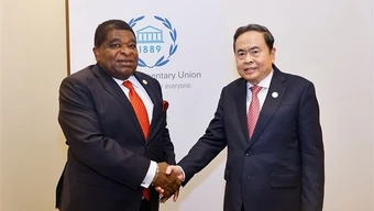 Chủ tịch Quốc hội Trần Thanh Mẫn gặp Tổng Thư ký IPU Martin Chungong và hội kiến Chủ tịch Quốc hội Thổ Nhĩ Kỳ