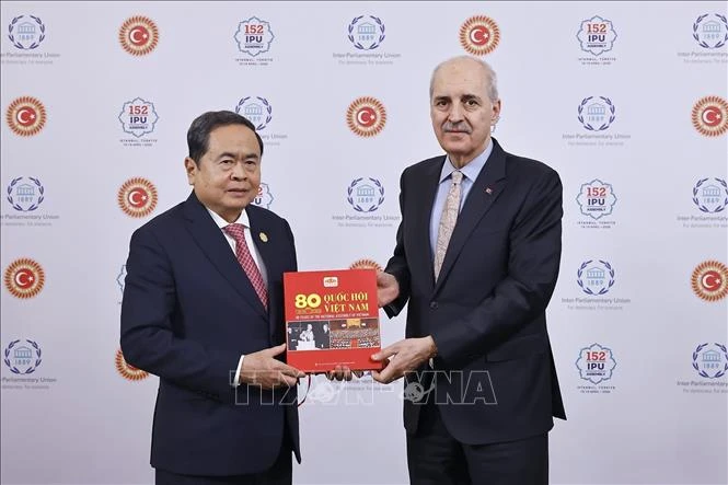 Chủ tịch Quốc hội Trần Thanh Mẫn hội kiến Chủ tịch Quốc hội Thổ Nhĩ Kỳ Chủ tịch Quốc hội Trần Thanh Mẫn hội kiến Chủ tịch Quốc hội Thổ Nhĩ Kỳ