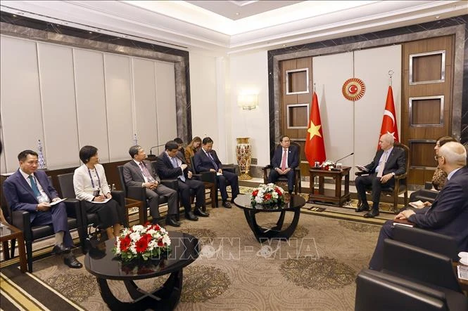 Chủ tịch Quốc hội Trần Thanh Mẫn hội kiến Chủ tịch Quốc hội Thổ Nhĩ Kỳ Chủ tịch Quốc hội Trần Thanh Mẫn hội kiến Chủ tịch Quốc hội Thổ Nhĩ Kỳ