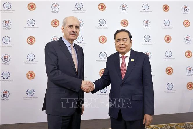 Chủ tịch Quốc hội Trần Thanh Mẫn hội kiến Chủ tịch Quốc hội Thổ Nhĩ Kỳ Chủ tịch Quốc hội Trần Thanh Mẫn hội kiến Chủ tịch Quốc hội Thổ Nhĩ Kỳ