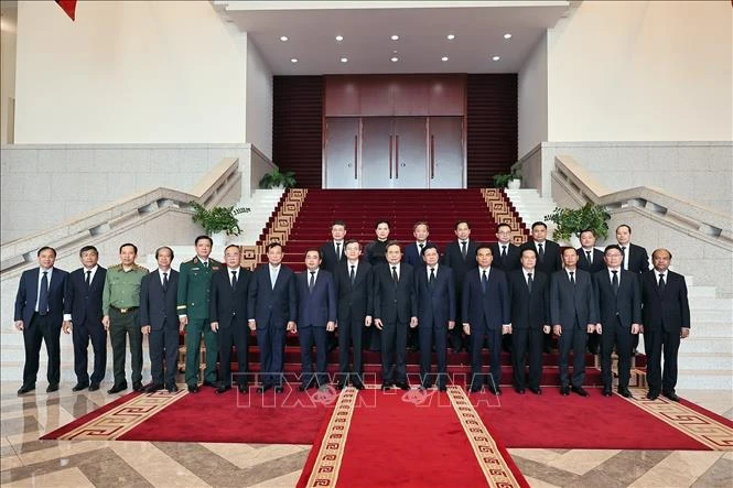 Chủ tịch Quốc hội Trần Thanh Mẫn hội kiến Tổng Bí thư, Chủ tịch nước Lào Chủ tịch Quốc hội Trần Thanh Mẫn hội kiến Tổng Bí thư, Chủ tịch nước Lào