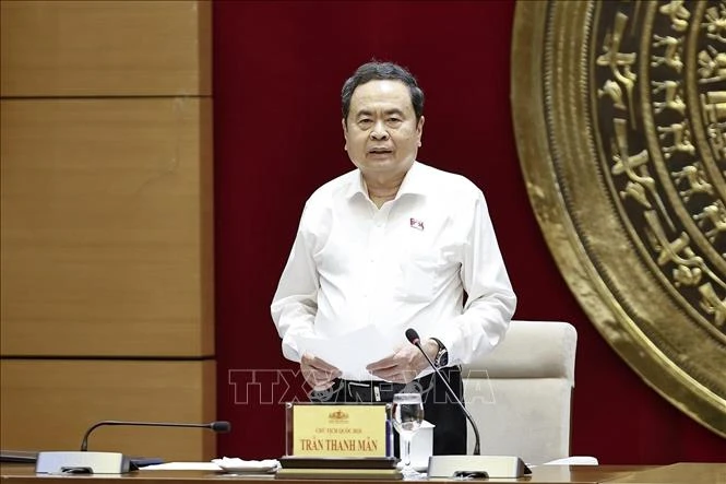 Chủ tịch Quốc hội Trần Thanh Mẫn làm việc với Uỷ ban Công tác đại biểu của Quốc hội Chủ tịch Quốc hội Trần Thanh Mẫn làm việc với Uỷ ban Công tác đại biểu của Quốc hội