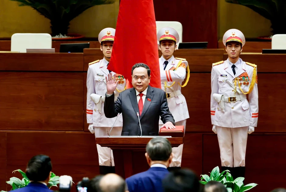 Chủ tịch Quốc hội Trần Thanh Mẫn tái đắc cử Chủ tịch Quốc hội Trần Thanh Mẫn tái đắc cử