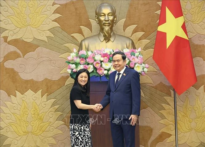 Chủ tịch Quốc hội Trần Thanh Mẫn tiếp Đại sứ Hoa Kỳ Chủ tịch Quốc hội Trần Thanh Mẫn tiếp Đại sứ Hoa Kỳ