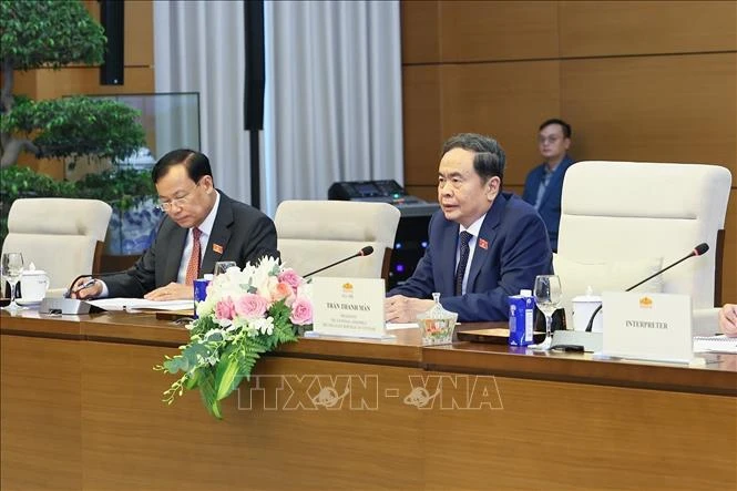 Chủ tịch Quốc hội Trần Thanh Mẫn tiếp Đại sứ Hoa Kỳ Chủ tịch Quốc hội Trần Thanh Mẫn tiếp Đại sứ Hoa Kỳ