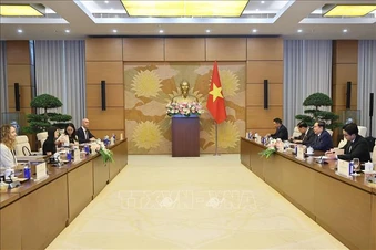 Chủ tịch Quốc hội Trần Thanh Mẫn tiếp Đại sứ Hoa Kỳ