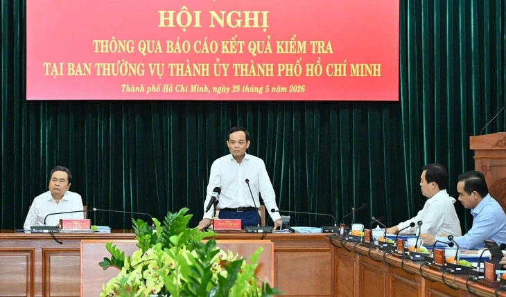 Chủ tịch Quốc hội Trần Thanh Mẫn: Trung ương tiếp tục tin tưởng giao việc lớn, việc khó cho TP.HCM Chủ tịch Quốc hội Trần Thanh Mẫn: Trung ương tiếp tục tin tưởng giao việc lớn, việc khó cho TP.HCM
