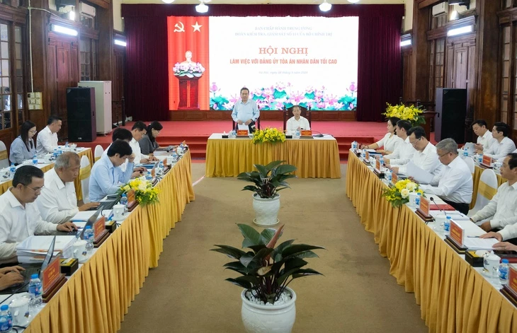 Chủ tịch Quốc hội: Xét xử của tòa án phải để các bên tâm phục, khẩu phục, công tâm, khách quan