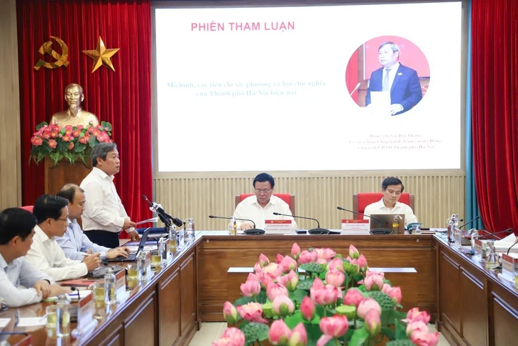 Chủ tịch UBND TP Hà Nội: Chọn hai xã quy mô 700.000 dân thí điểm mô hình xã hội chủ nghĩa
