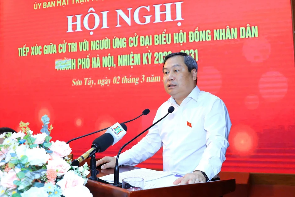 Chủ tịch Vũ Đại Thắng: Hà Nội phải sạch, thông minh, an toàn hơn Chủ tịch Vũ Đại Thắng: Hà Nội phải sạch, thông minh, an toàn hơn