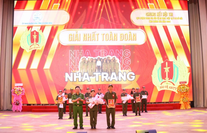 Chung kết Hội thi lực lượng tham gia bảo vệ ANTT ở cơ sở giỏi tỉnh Khánh Hòa năm 2026 Chung kết Hội thi lực lượng tham gia bảo vệ ANTT ở cơ sở giỏi tỉnh Khánh Hòa năm 2026