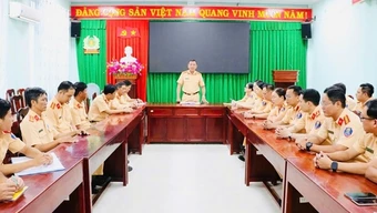 Công an các tỉnh Tây Nam Bộ giữ vững ANTT kỳ nghỉ lễ