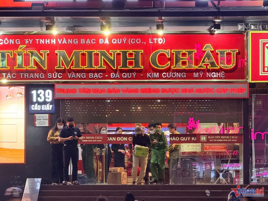 Công an chưa nhận được khiếu nại về mua vàng theo giấy hẹn tại Bảo Tín Minh Châu