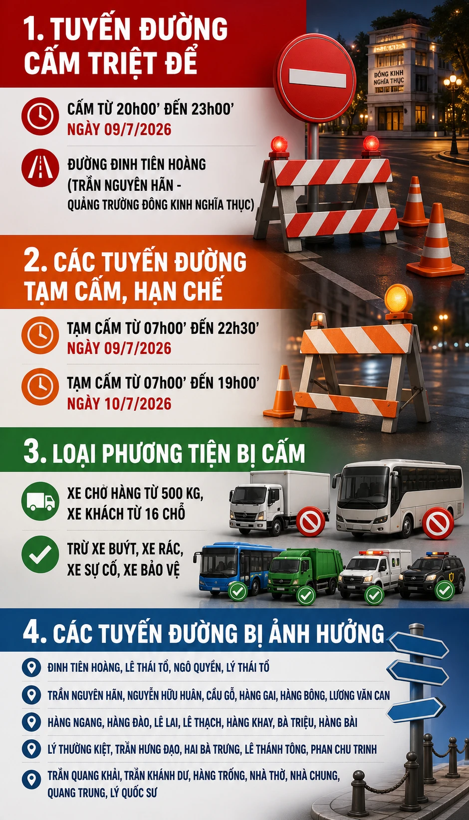 Công an Hà Nội thông tin đến toàn bộ người tham gia giao thông từ 7 giờ sáng mai Công an Hà Nội thông tin đến toàn bộ người tham gia giao thông từ 7 giờ sáng mai
