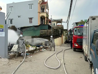 Công an Hà Nội thông tin vụ rò rỉ khí Clo làm 40 người nhiễm độc khí
