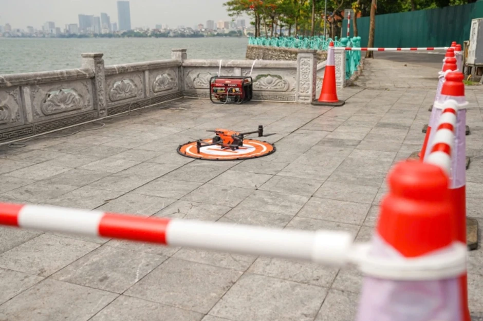 Công an Hà Nội thử nghiệm UAV giám sát giao thông, trật tự đô thị Công an Hà Nội thử nghiệm UAV giám sát giao thông, trật tự đô thị