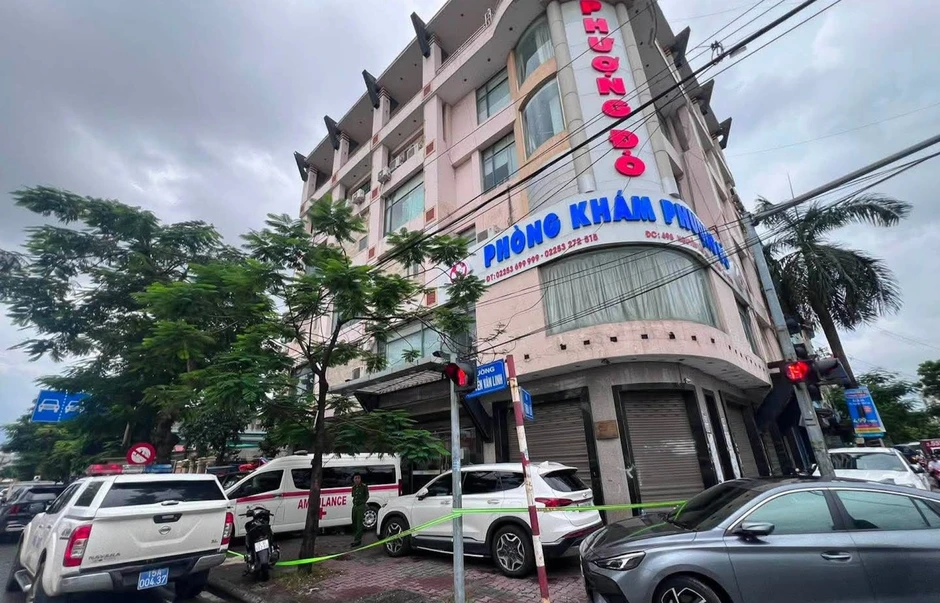 Công an Hải Phòng khám xét phòng khám Phượng Đỏ Công an Hải Phòng khám xét phòng khám Phượng Đỏ