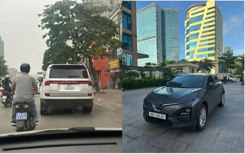 Công an Hưng Yên thông tin về việc xe sang Lexus mang biển số giả