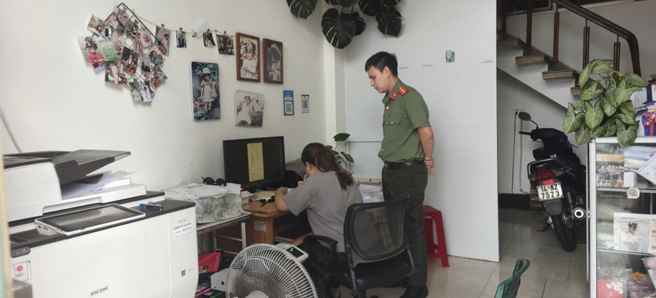 Công an kiểm tra 20 cửa hàng photocopy Công an kiểm tra 20 cửa hàng photocopy