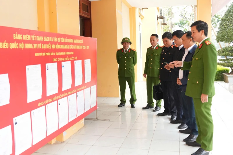 Công an Nghệ An chuẩn bị chu đáo bầu cử cho những “cử tri đặc biệt” Công an Nghệ An chuẩn bị chu đáo bầu cử cho những “cử tri đặc biệt”