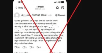 Công an Ninh Bình thông tin kết quả xác minh phản ánh gian lận thi cử