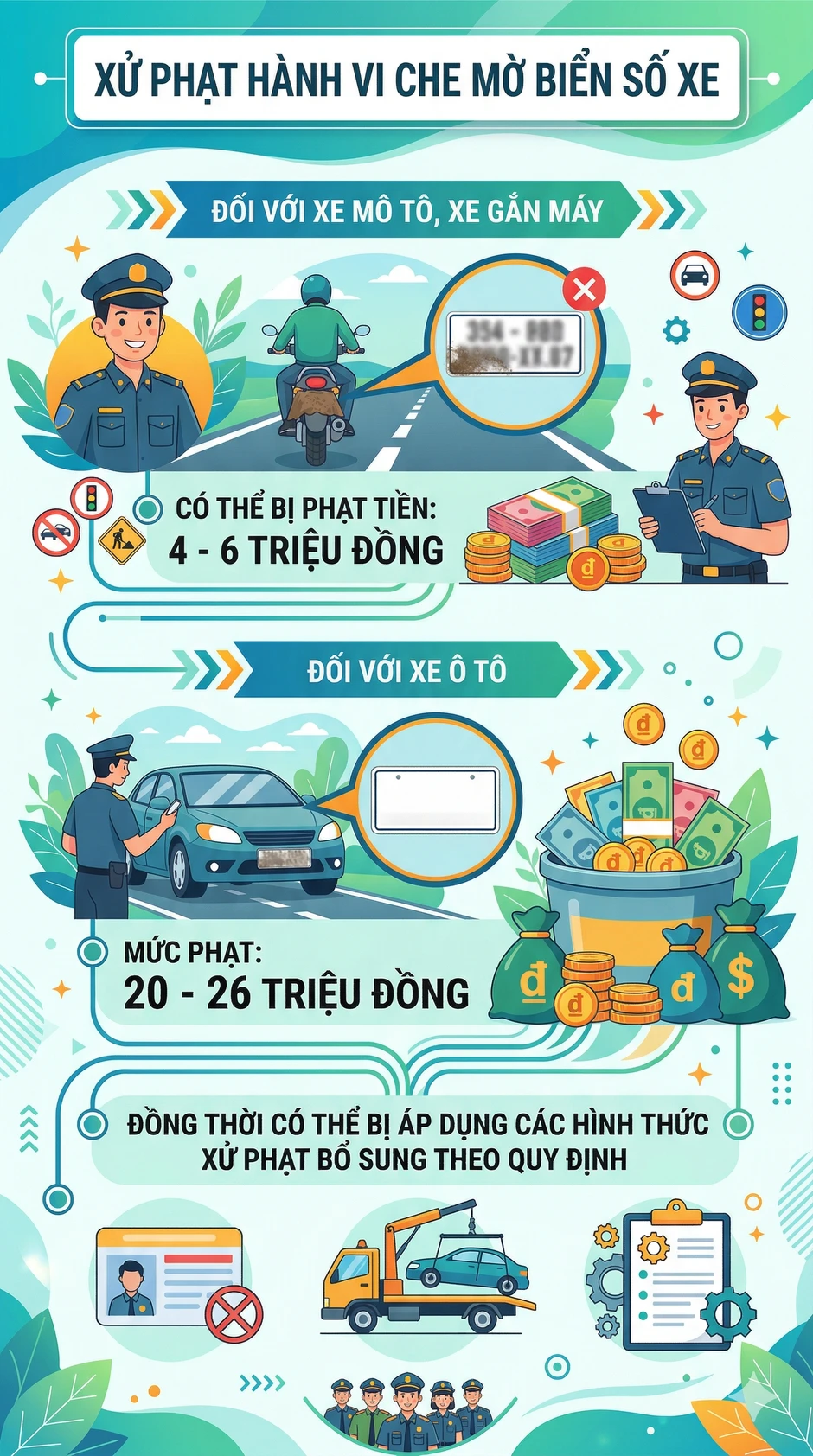 Công an ra cảnh báo nóng liên quan đến biển số xe Công an ra cảnh báo nóng liên quan đến biển số xe