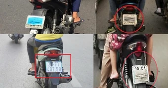 Công an ra cảnh báo nóng liên quan đến biển số xe