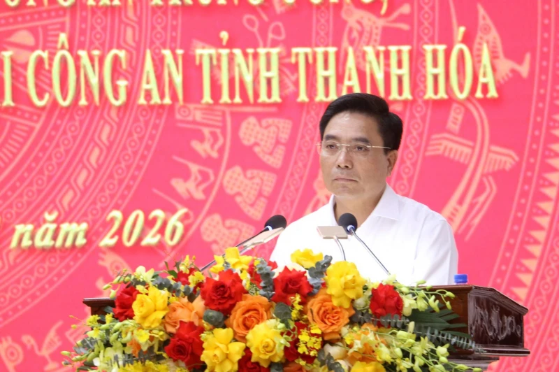 Công an Thanh Hóa chủ động kiến tạo phát triển, giữ vững an ninh từ cơ sở Công an Thanh Hóa chủ động kiến tạo phát triển, giữ vững an ninh từ cơ sở