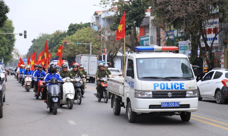 Công an tỉnh Bắc Ninh siết chặt an ninh, trật tự, sẵn sàng cho ngày bầu cử Công an tỉnh Bắc Ninh siết chặt an ninh, trật tự, sẵn sàng cho ngày bầu cử