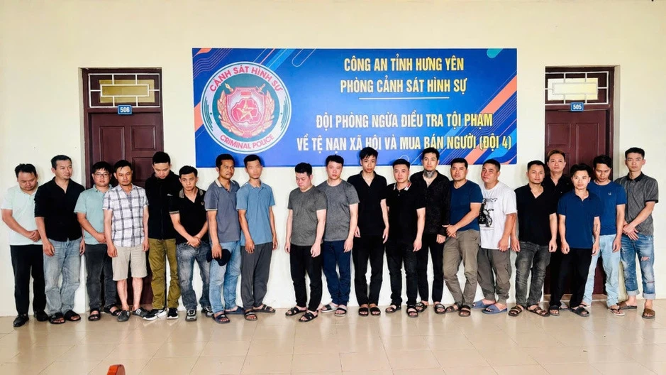 Công an tỉnh Hưng Yên khởi tố 29 đối tượng trước thềm World Cup 2026 Công an tỉnh Hưng Yên khởi tố 29 đối tượng trước thềm World Cup 2026