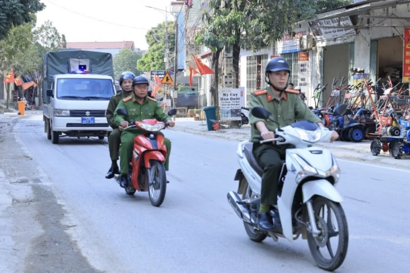 Công an tỉnh Lạng Sơn sẵn sàng bảo đảm an ninh, an toàn choNgày hội non sông ở Xứ Lạng Công an tỉnh Lạng Sơn sẵn sàng bảo đảm an ninh, an toàn choNgày hội non sông ở Xứ Lạng