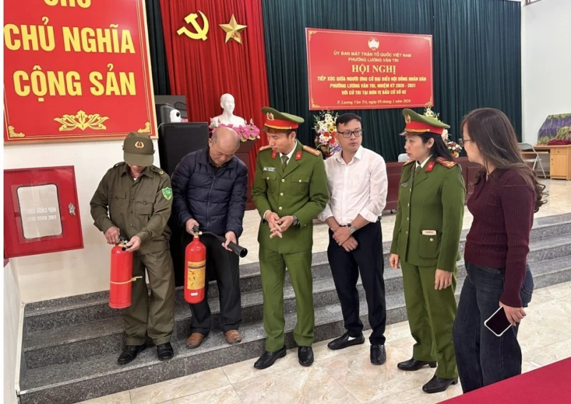 Công an tỉnh Lạng Sơn sẵn sàng bảo đảm an ninh, an toàn choNgày hội non sông ở Xứ Lạng Công an tỉnh Lạng Sơn sẵn sàng bảo đảm an ninh, an toàn choNgày hội non sông ở Xứ Lạng