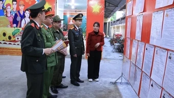 Công an tỉnh Lạng Sơn sẵn sàng bảo đảm an ninh, an toàn choNgày hội non sông ở Xứ Lạng