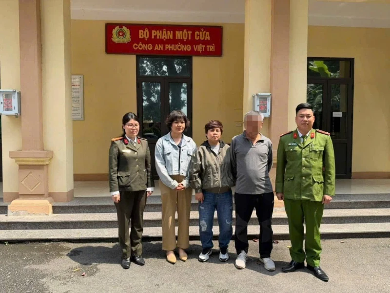 Công an tỉnh Phú Thọ hỗ trợ tìm người nước ngoài bị lạc