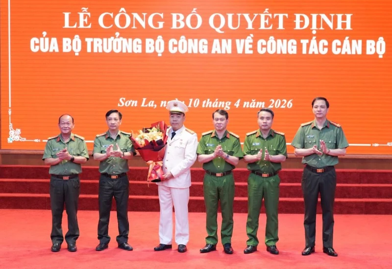 Công an tỉnh Sơn La có tân Phó Giám đốc Công an tỉnh Sơn La có tân Phó Giám đốc